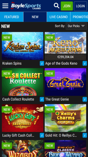 boylesports casino games