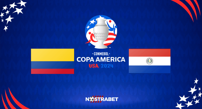 Col?mbia x Paraguai Copa América 2024